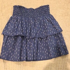 NWT Cute Skirt - Blue And Brown